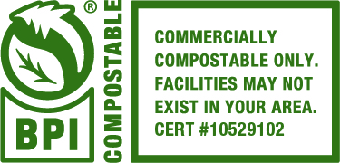 2020年10月通過美國可堆肥標章BPI