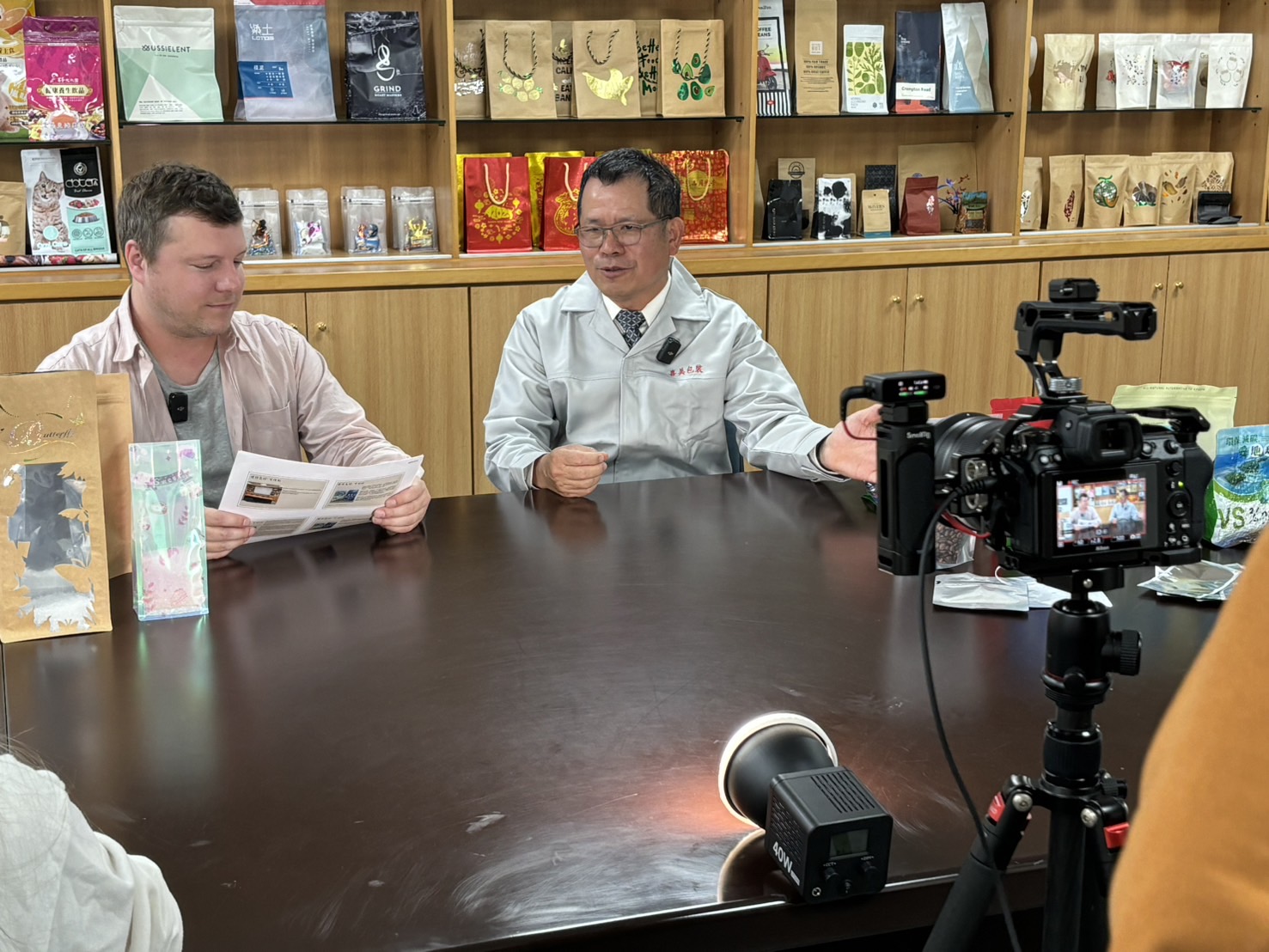 2024年3月18日「台北國際食品系列展」邀請來自加拿大的YouTube網紅「Wes Davies衛斯理」擔任主持人，蒞臨採訪喜美包裝永續環保議題