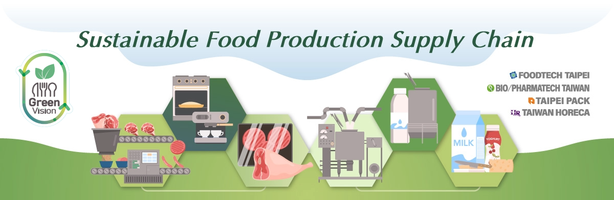 2024年6月5日獲得「台北國際食品系列展」頒發綠色願景獎